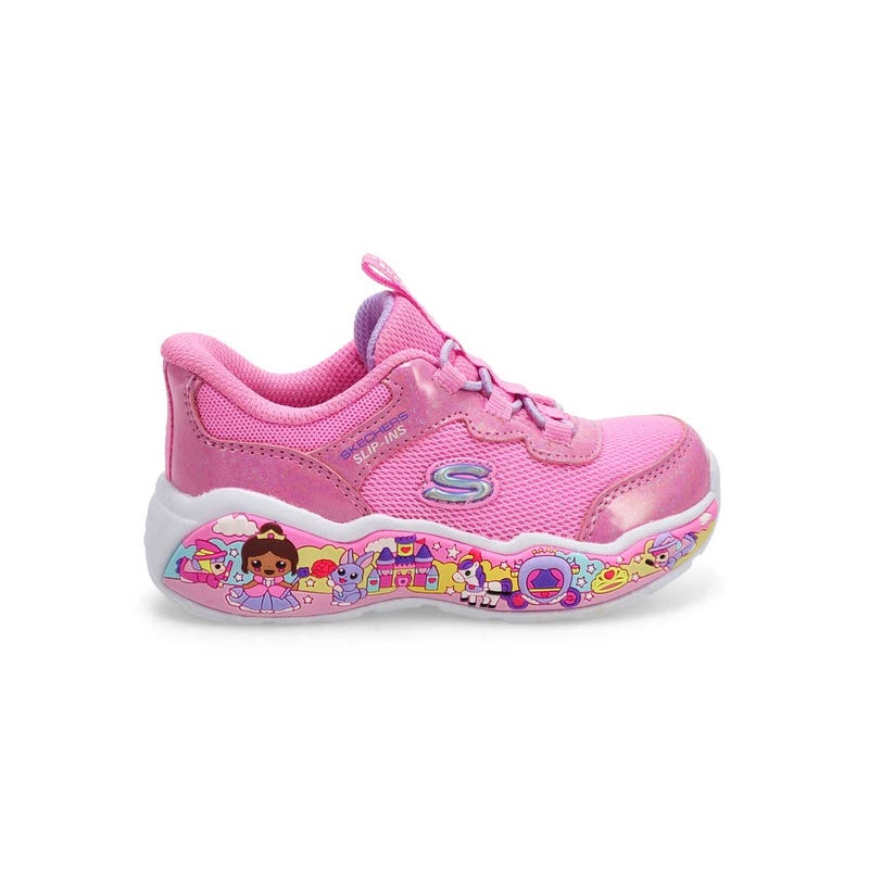Baskets à enfiler PLAY SCENE SLIP-INS, rose/multi, bébés-F