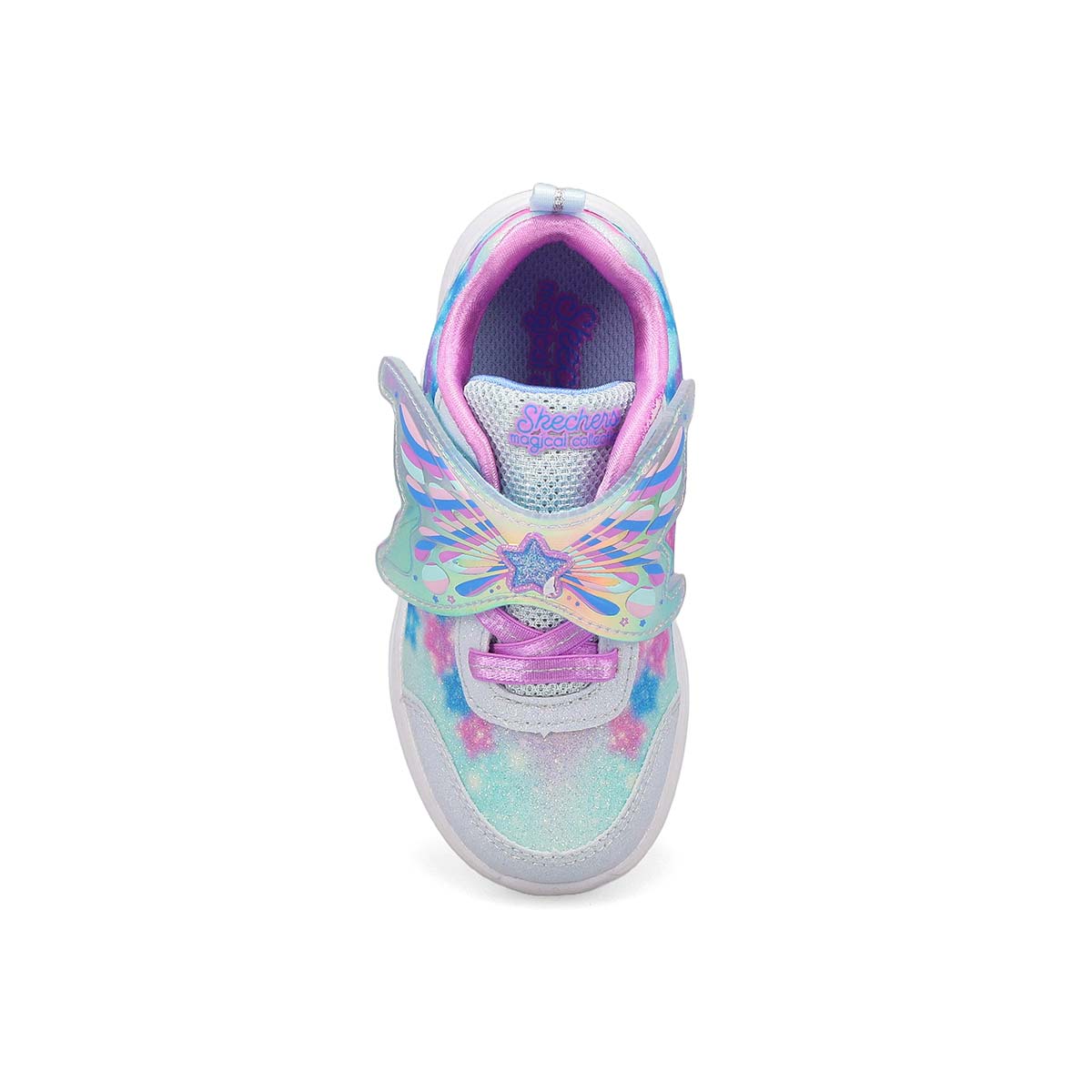 Infants' G Glimmer Kicks Magical Wings Sneaker - Blue/Lavender