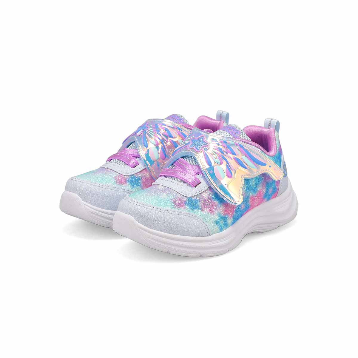 Infants' G Glimmer Kicks Magical Wings Sneaker - Blue/Lavender