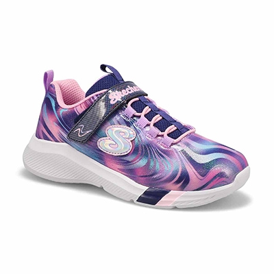 Espad. Dreamy Lites, marine/multi, fille