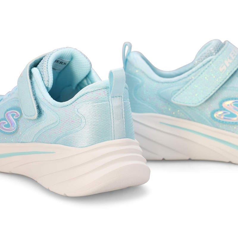 Girls'  Wave 92 Mesh Sneaker - Light Blue Sparkle