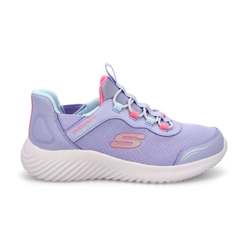 Girls'  Bounder Simple Cute Slip-Ins Sneaker - Lav
