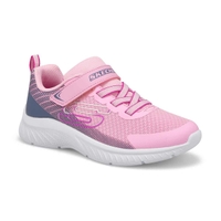 Girls'  Microspec Plus Sneaker - Pink/Grey