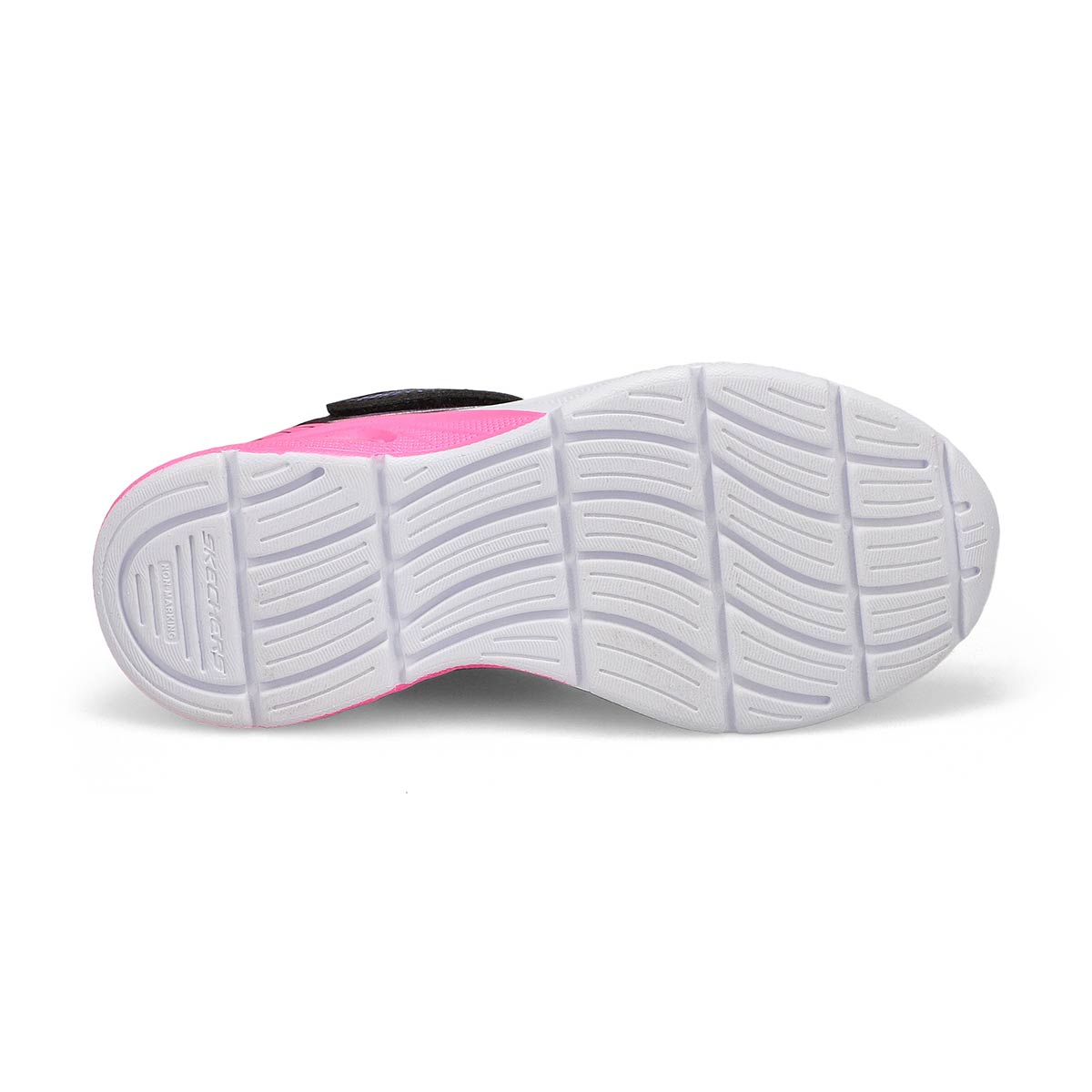 Girls' Microspec Max Plus - Echo Sprint Sneaker - Grey/Pink