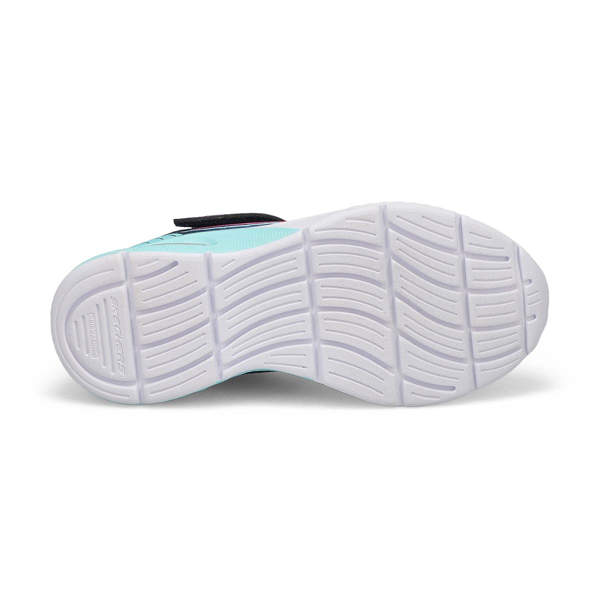 Girls' Microspec Max Plus - Echo Sprint Sneaker - Navy/Aqua