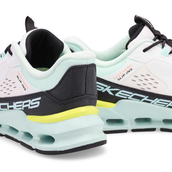 Baskets à enfiler GLIDE STEP + VISTA SLIP-INS, blanc/noir/turquoise, filles