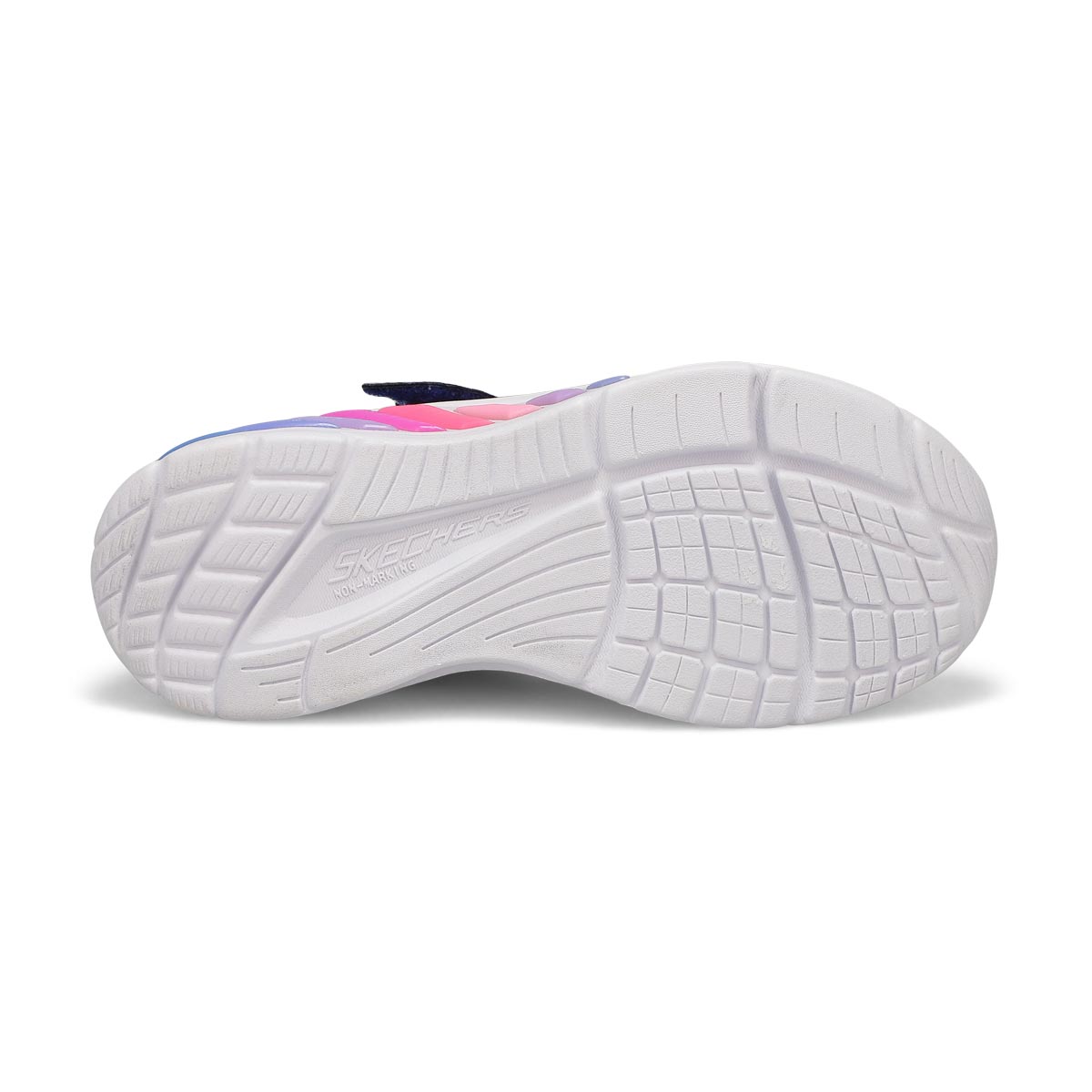 Girls'  Rainbow Cruisers Light Up Sneaker - Navy/Multi