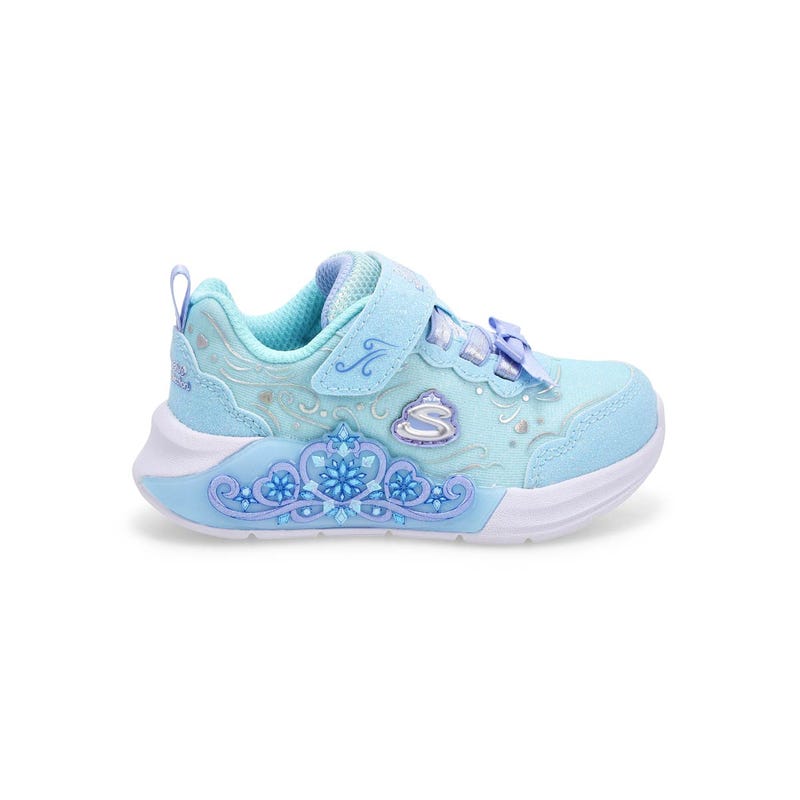 Espadrilles pour bébé fille Lil Princess Steps - Bleu pâle