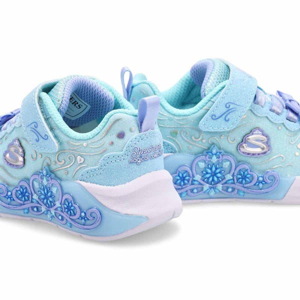 Espadrilles pour bébé fille Lil Princess Steps - Bleu pâle