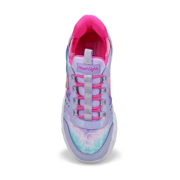 Girls' Infinite Heart Lights Slip-Ins Sneaker - La