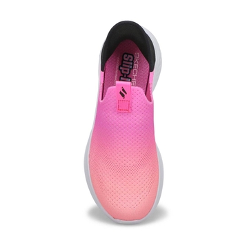 Girls'  Ultra Flex 3.0 Slip-Ins Sneaker - Pink/Bla