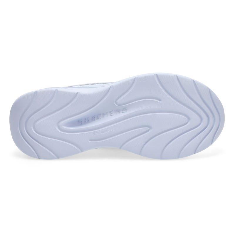 Girls'  Wave 92 Slip-Ins Sneaker - Light Blue/Multi
