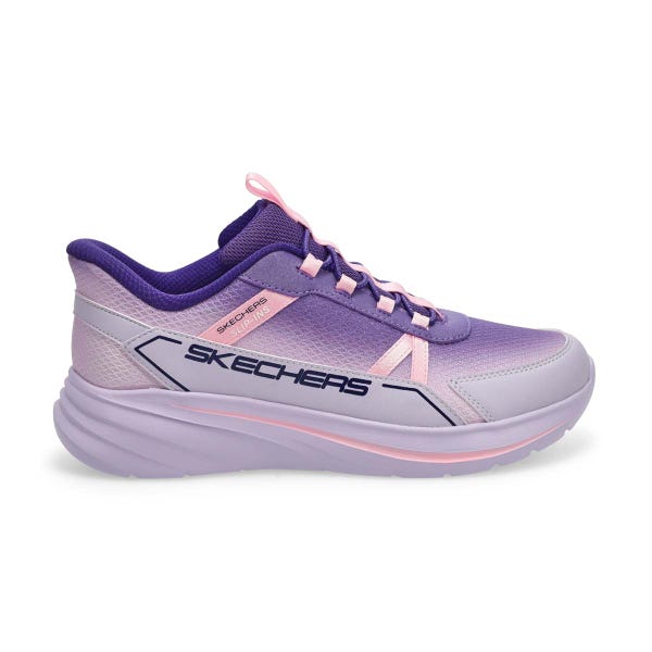 Girls'  Wave 92 Slip-Ins Sneaker - Lavender/Multi