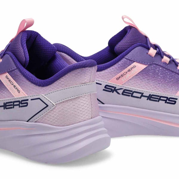 Girls'  Wave 92 Slip-Ins Sneaker - Lavender/Multi
