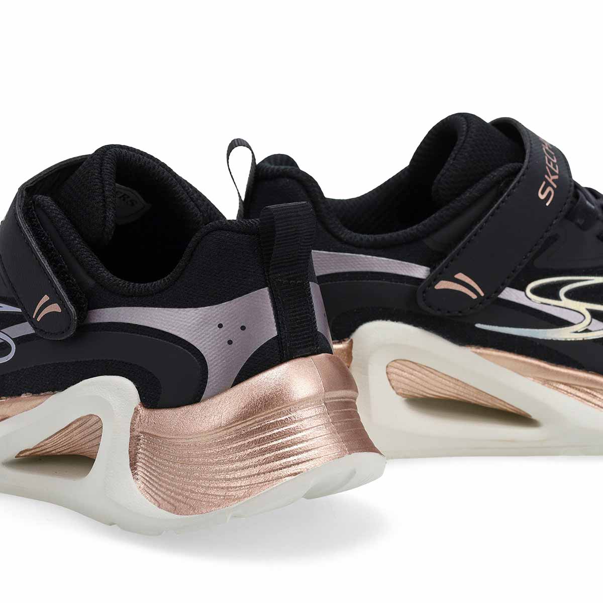 Espadrille Tide Tech pour filles - Noir/Or rose