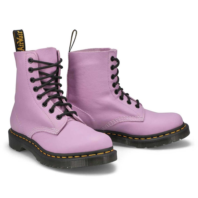 Women's 1460 Pascal Virginia 8-Eye Combat Boot - Lilac