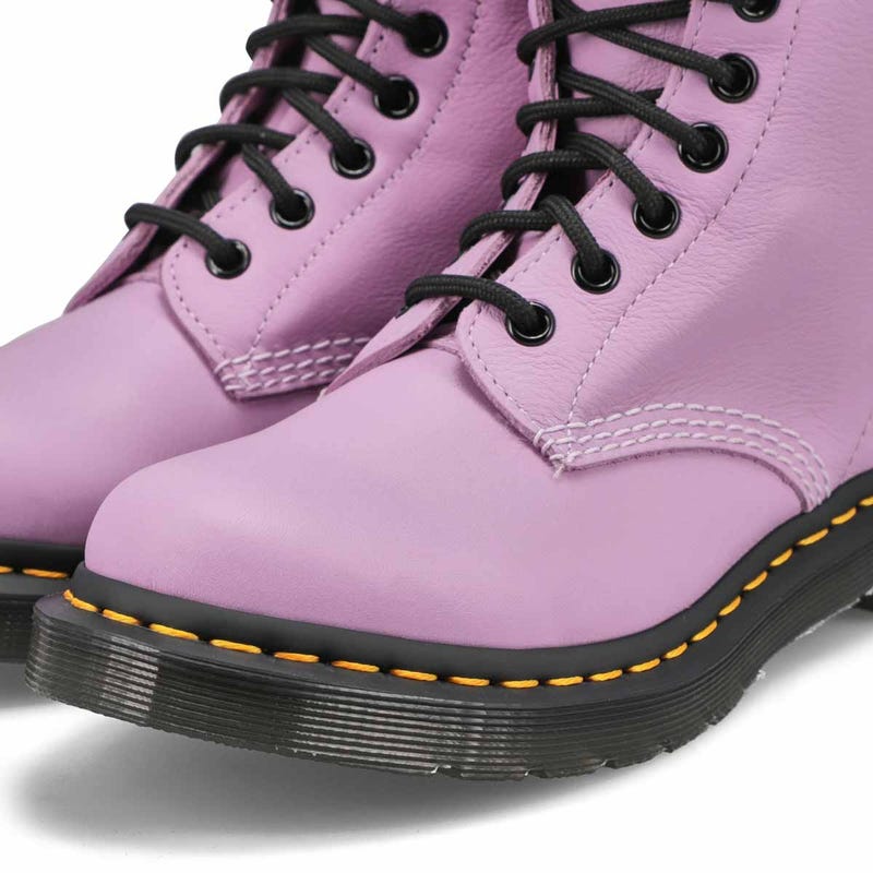 Women's 1460 Pascal Virginia 8-Eye Combat Boot - Lilac