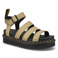 Women's Blaire Multi Strap Casual Sandal - Pale Olive