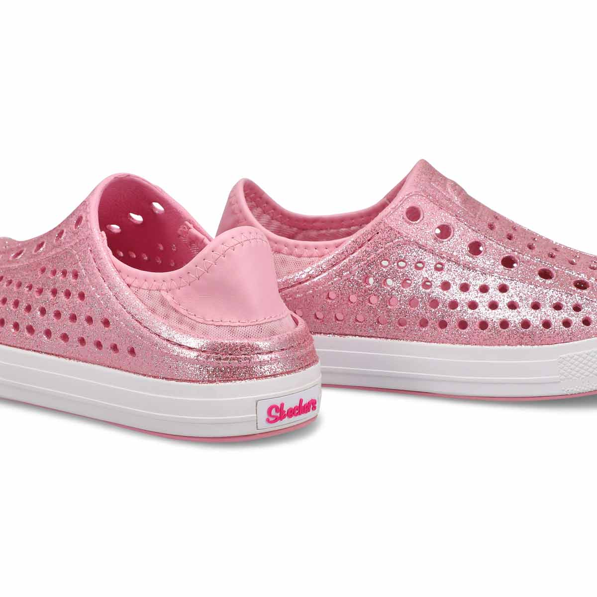 Girls' Guzman Steps Glitter Mist Slip On Shoe