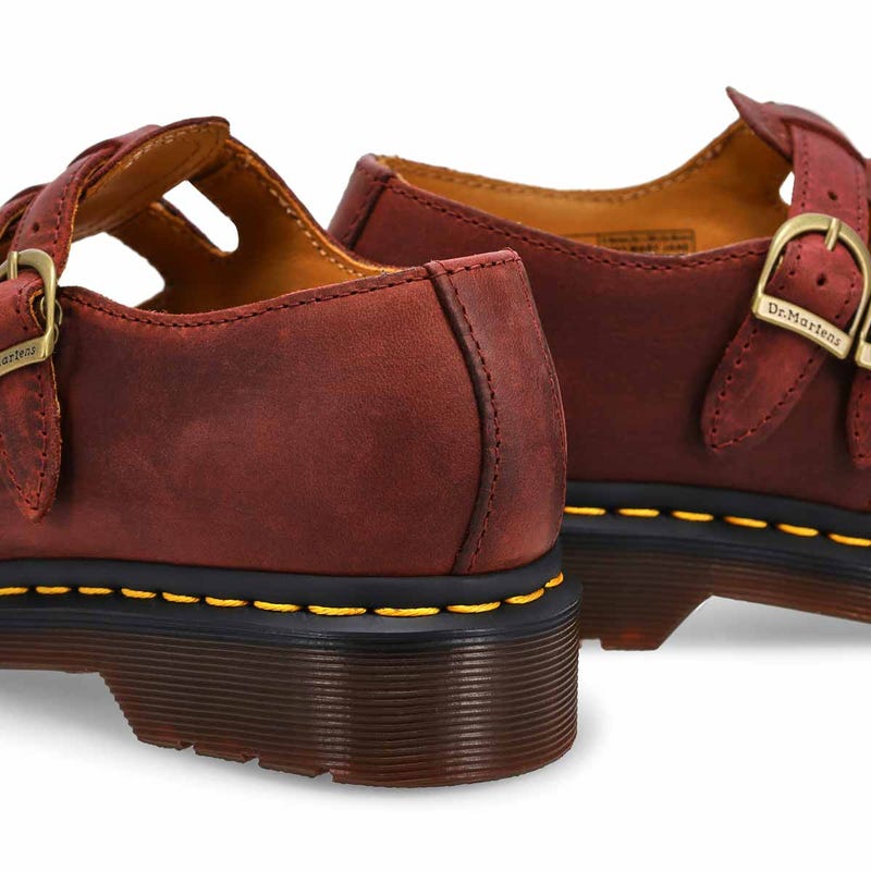 Dr Martens 8065 Mary Jane - Cherry Red Crazy Horse