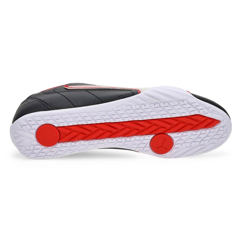 Baskets à lacets FERRARI PUMA CATCH, noir/blanc, hommes