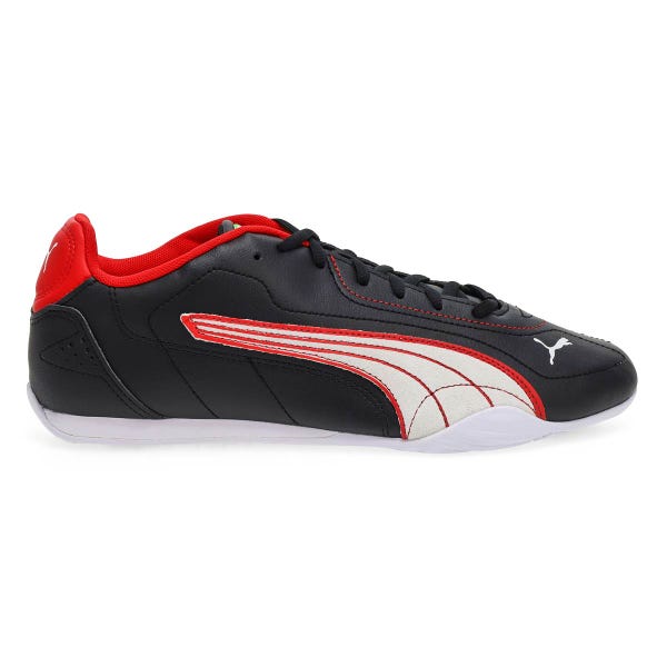 Baskets à lacets FERRARI PUMA CATCH, noir/blanc, hommes