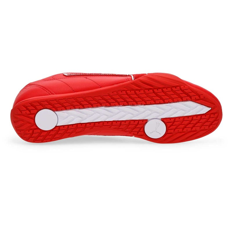 Baskets à lacets FERRARI PUMA CATCH, blanc/rouge, hommes