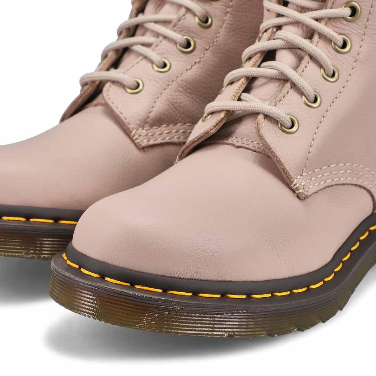 Women's 1460 Pascal 8-Eye Combat Boot - Vintage Taupe