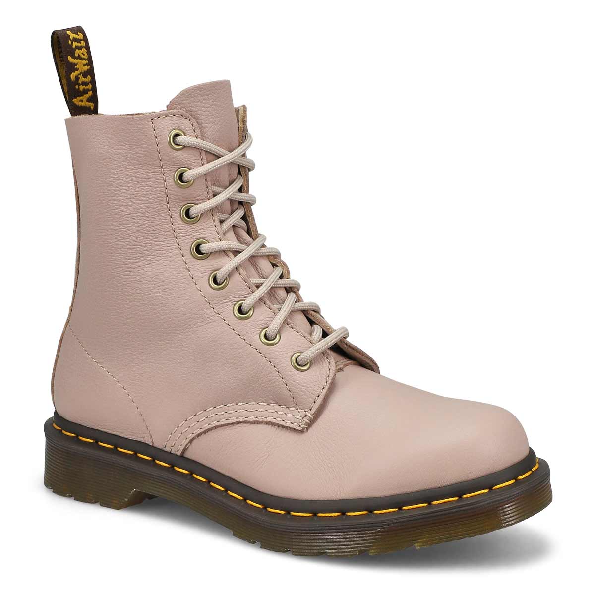 Women's 1460 Pascal 8-Eye Combat Boot - Vintage Taupe