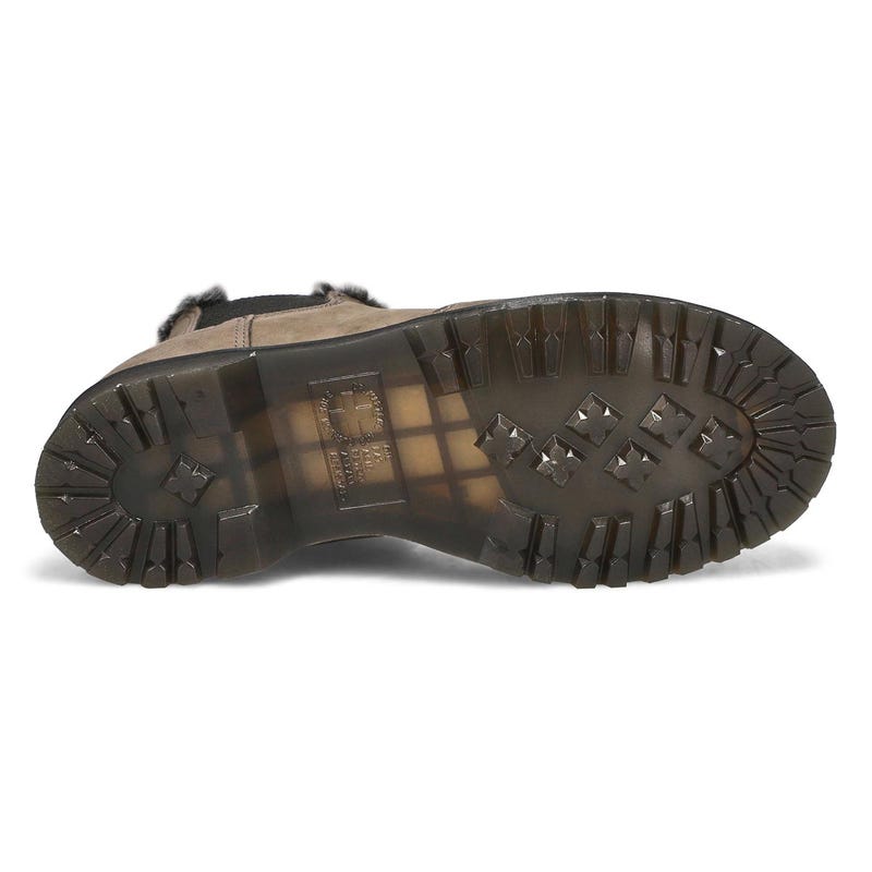 Botte Chelsea avec fausse fourrure 2976 LEONORE, nickel/gris, femmes