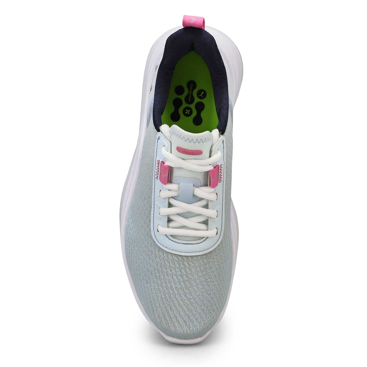Women's Fusion Crush Sport Golf Shoe - Icy Blue/Pink Icing