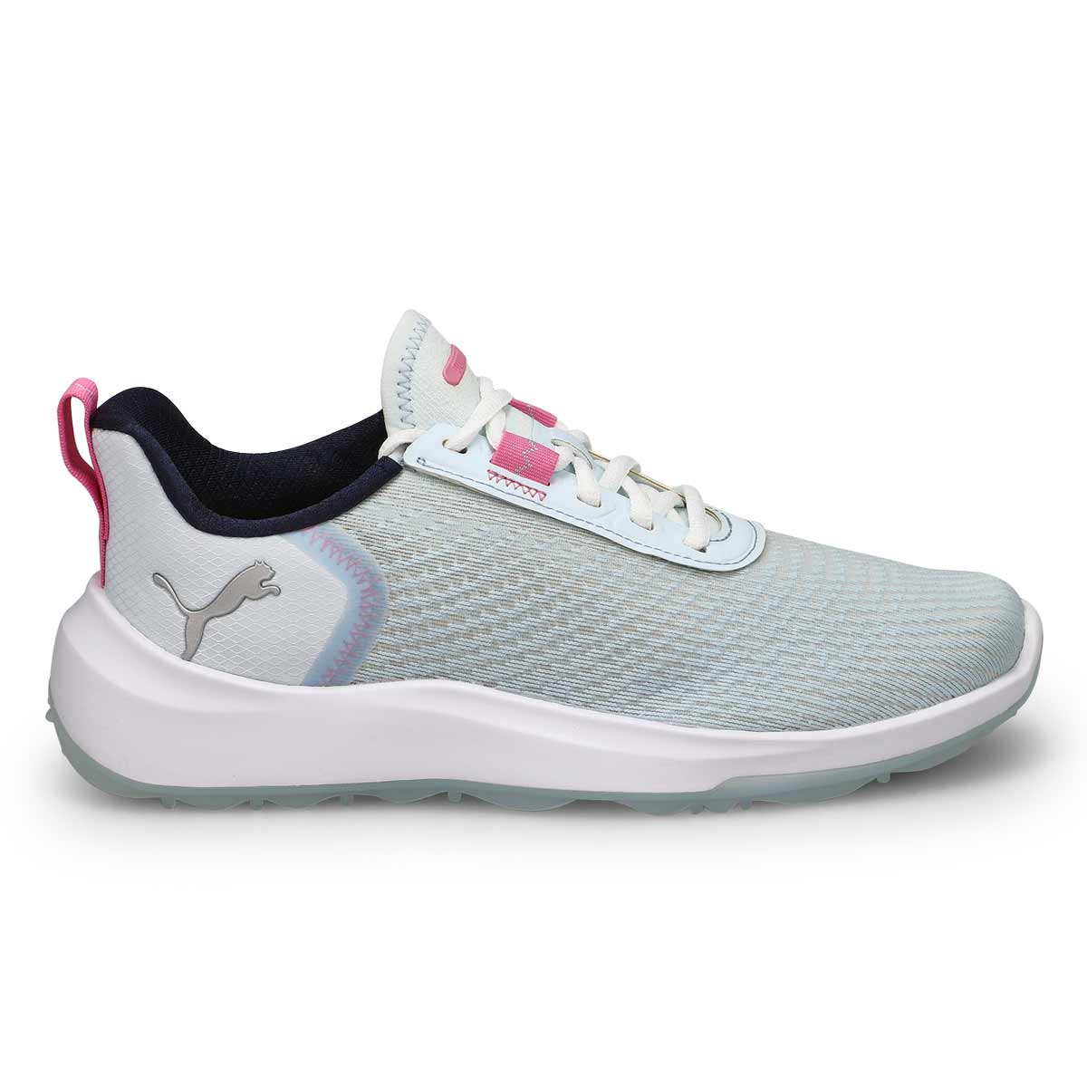 Women's Fusion Crush Sport Golf Shoe - Icy Blue/Pink Icing