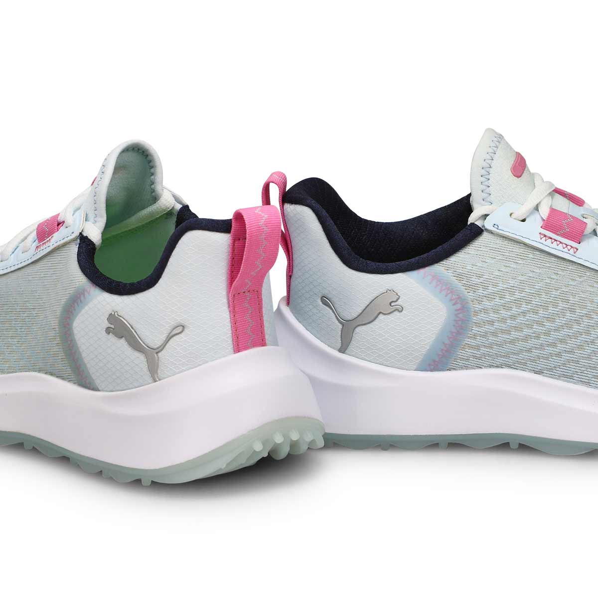 Women's Fusion Crush Sport Golf Shoe - Icy Blue/Pink Icing