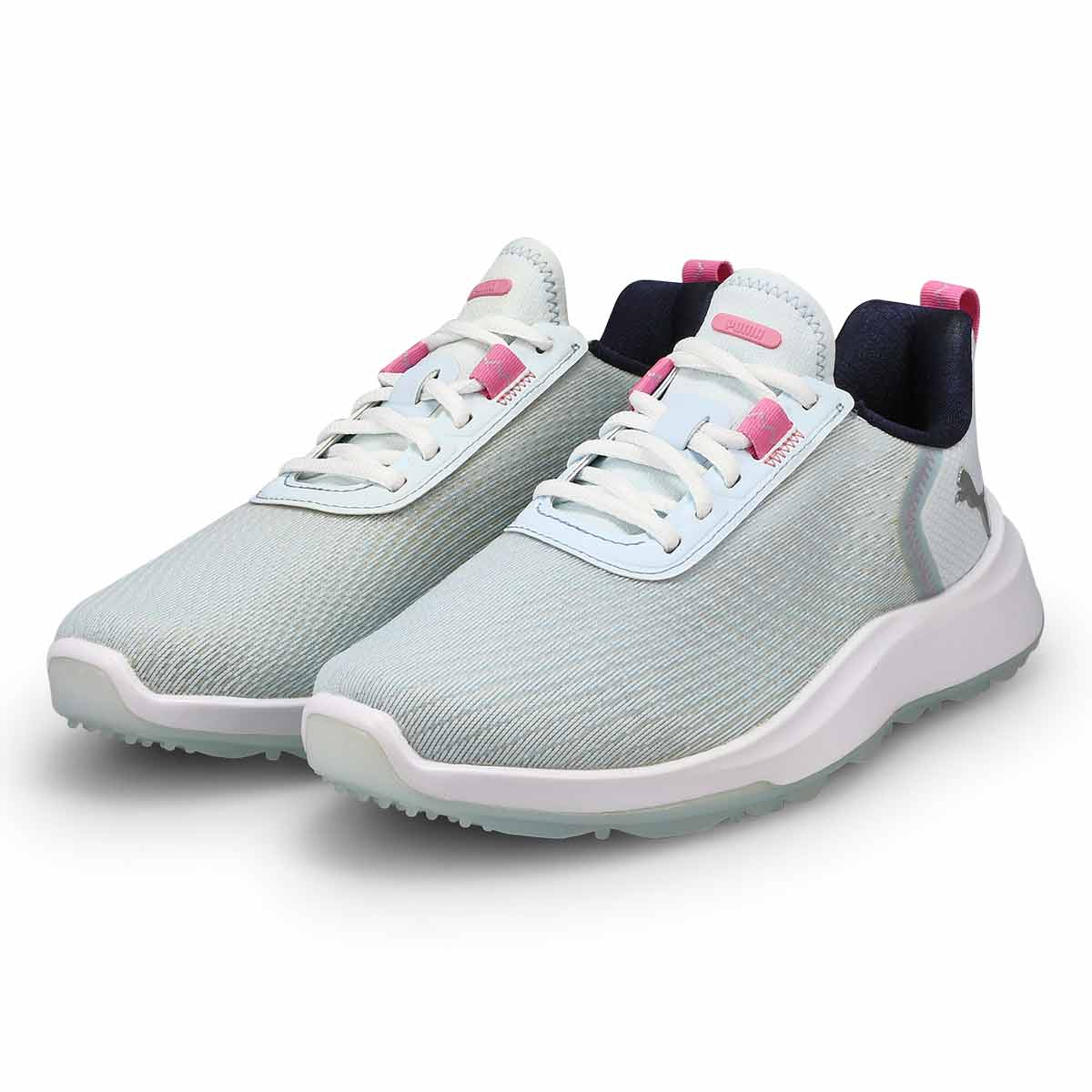 Women's Fusion Crush Sport Golf Shoe - Icy Blue/Pink Icing