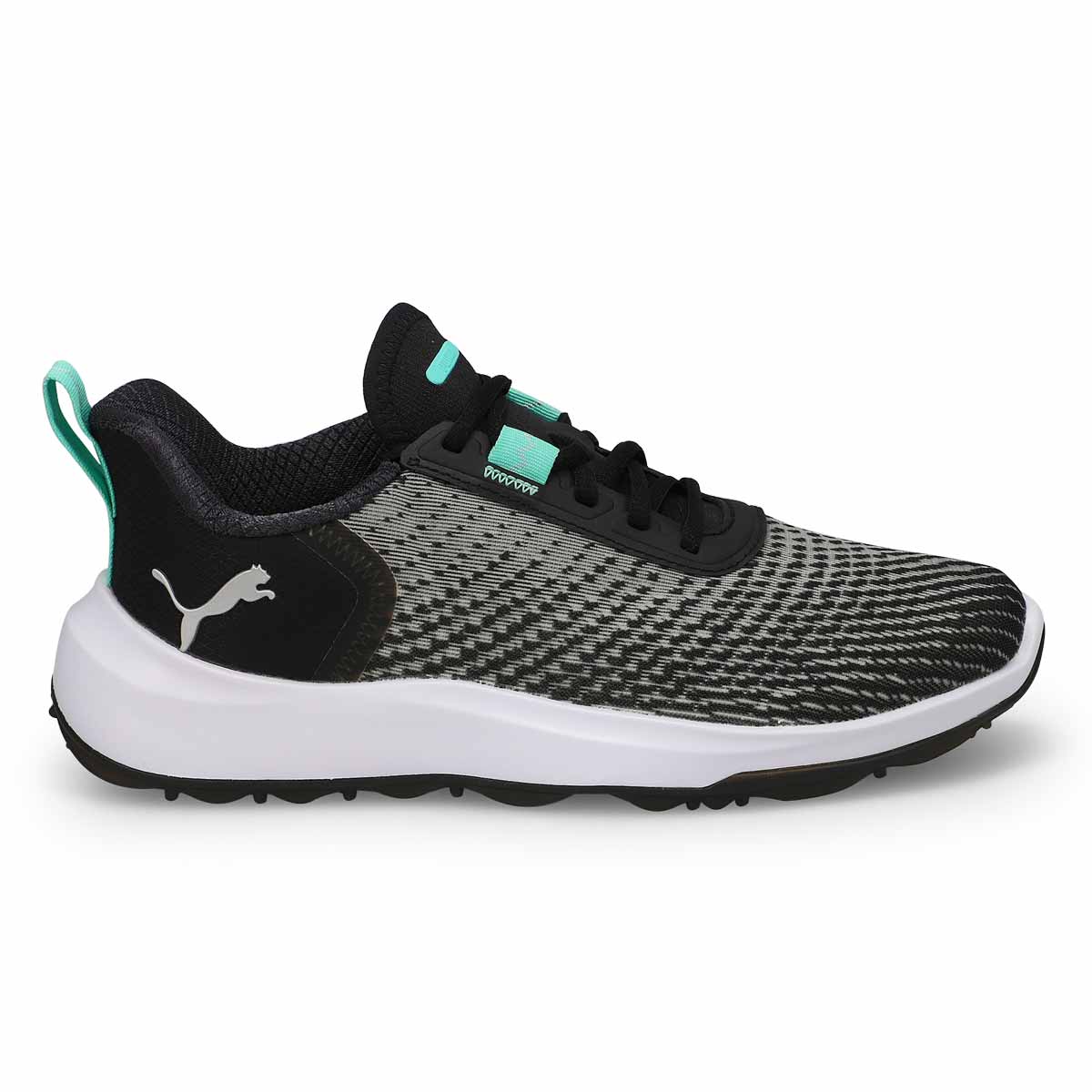 Women's Fusion Crush Sport Waterproof Golf Shoe - Black/Mint