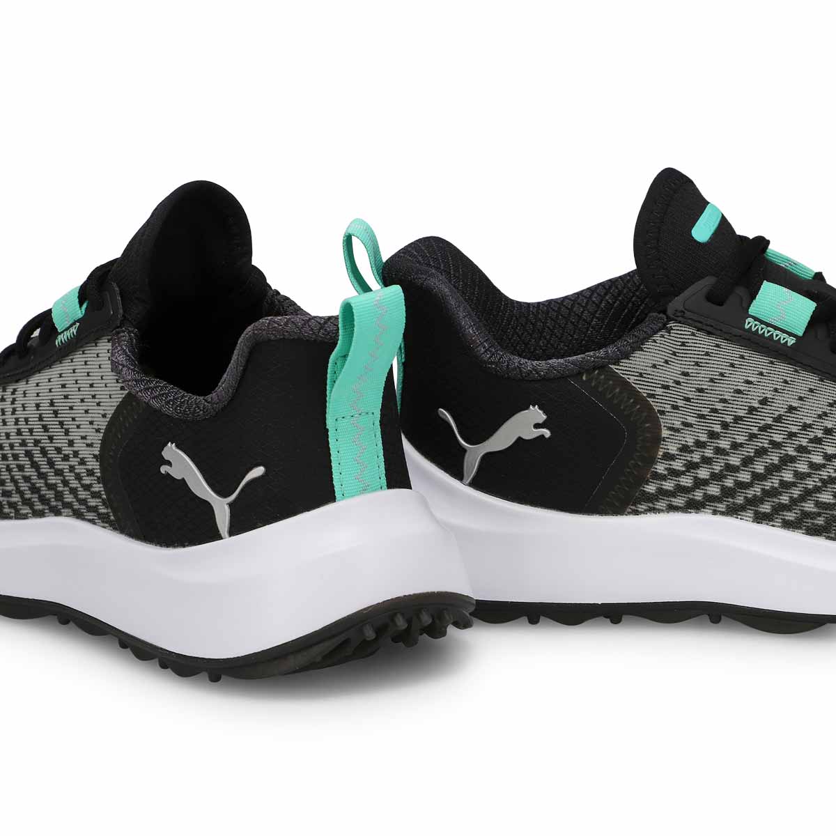 Women's Fusion Crush Sport Waterproof Golf Shoe - Black/Mint