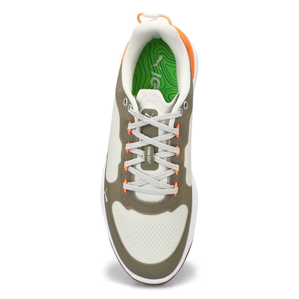 Men's Ignite Elevate X Waterproof Golf Shoe - Sedate Gray/Velvet Moss/Fluro Orange Pes
