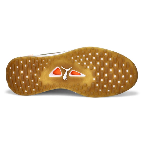 Chaussure de golf imperméable IGNITE ELEVATE X, gris paisible/mousse veloutée/orange fluo, hommes