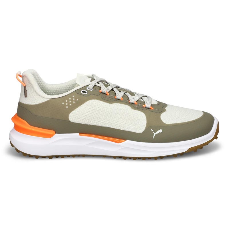 Chaussure de golf imperméable IGNITE ELEVATE X, gris paisible/mousse veloutée/orange fluo, hommes