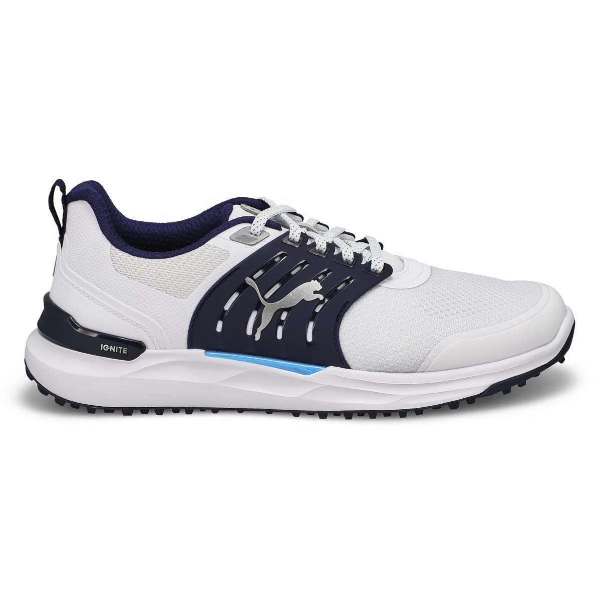 Men's Ignite Elevate 2 Waterproof Golf Shoe - White/Navy