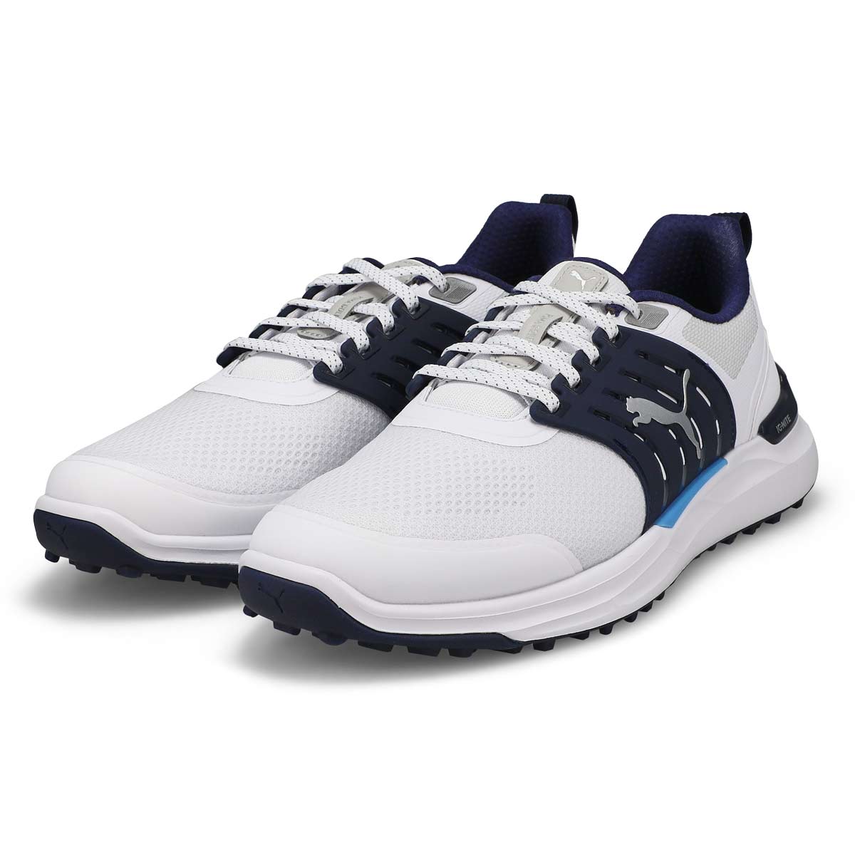 Men's Ignite Elevate 2 Waterproof Golf Shoe - White/Navy