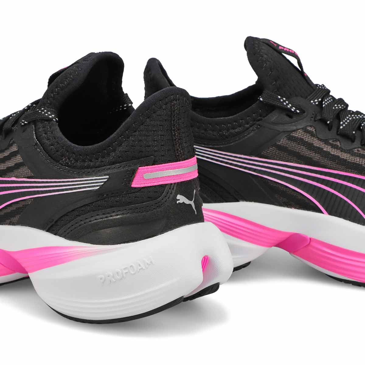 Baskets CONDUCT PRO, noir/rose/argent, femmes