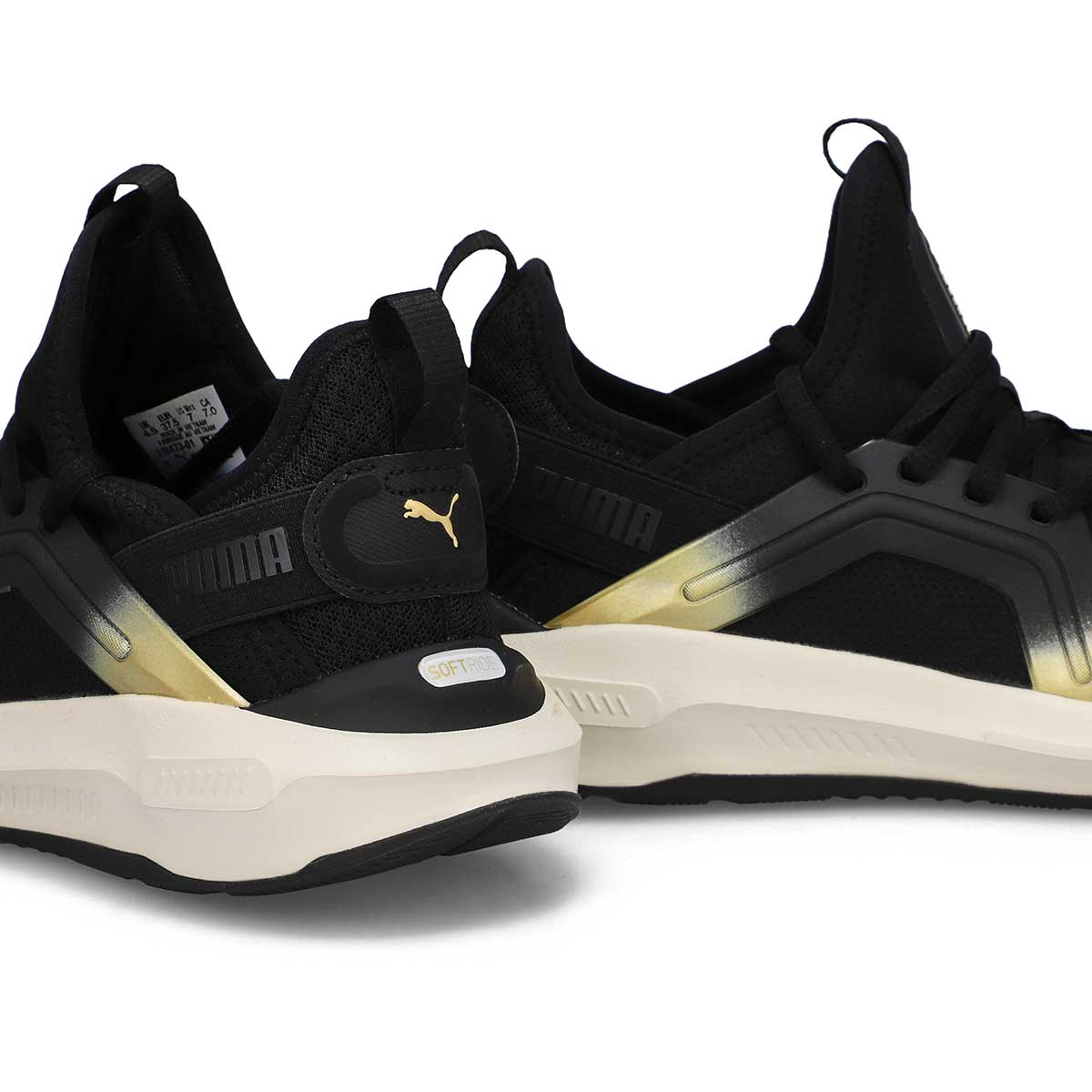 Women's Softride Enzo 5 Metallic Slip On Sneaker - Black/Metallic