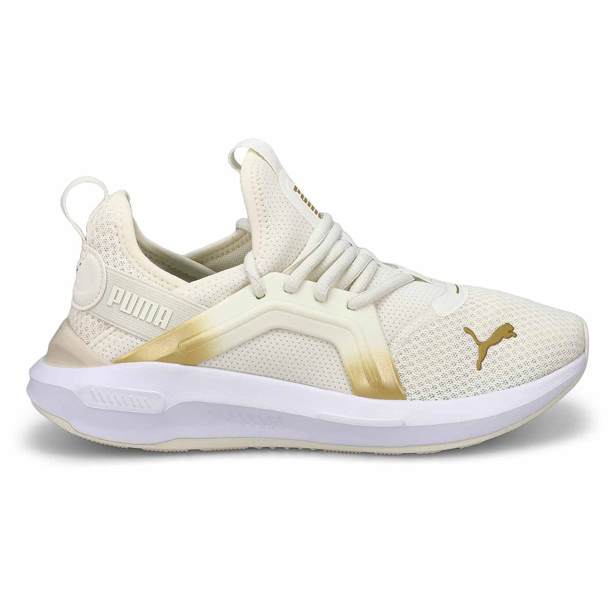 Women's Softride Enzo 5 Metallic Slip On Sneaker - White/Metallic