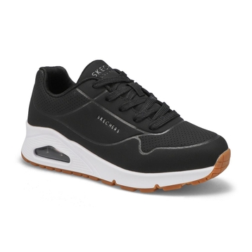 Girls' Uno Gen 1 Lace Up Sneaker - Black