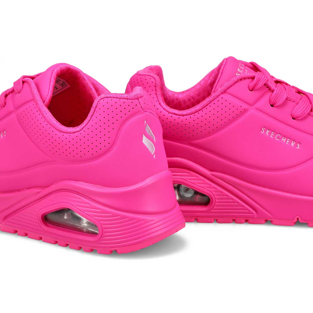 Girls'  Uno Gen1 Neon Glow Sneaker - Hot Pink