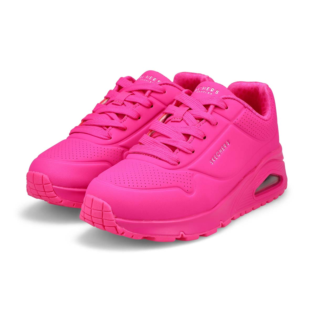 Basket UNO GEN1 NEON GLOW, rose vif, filles