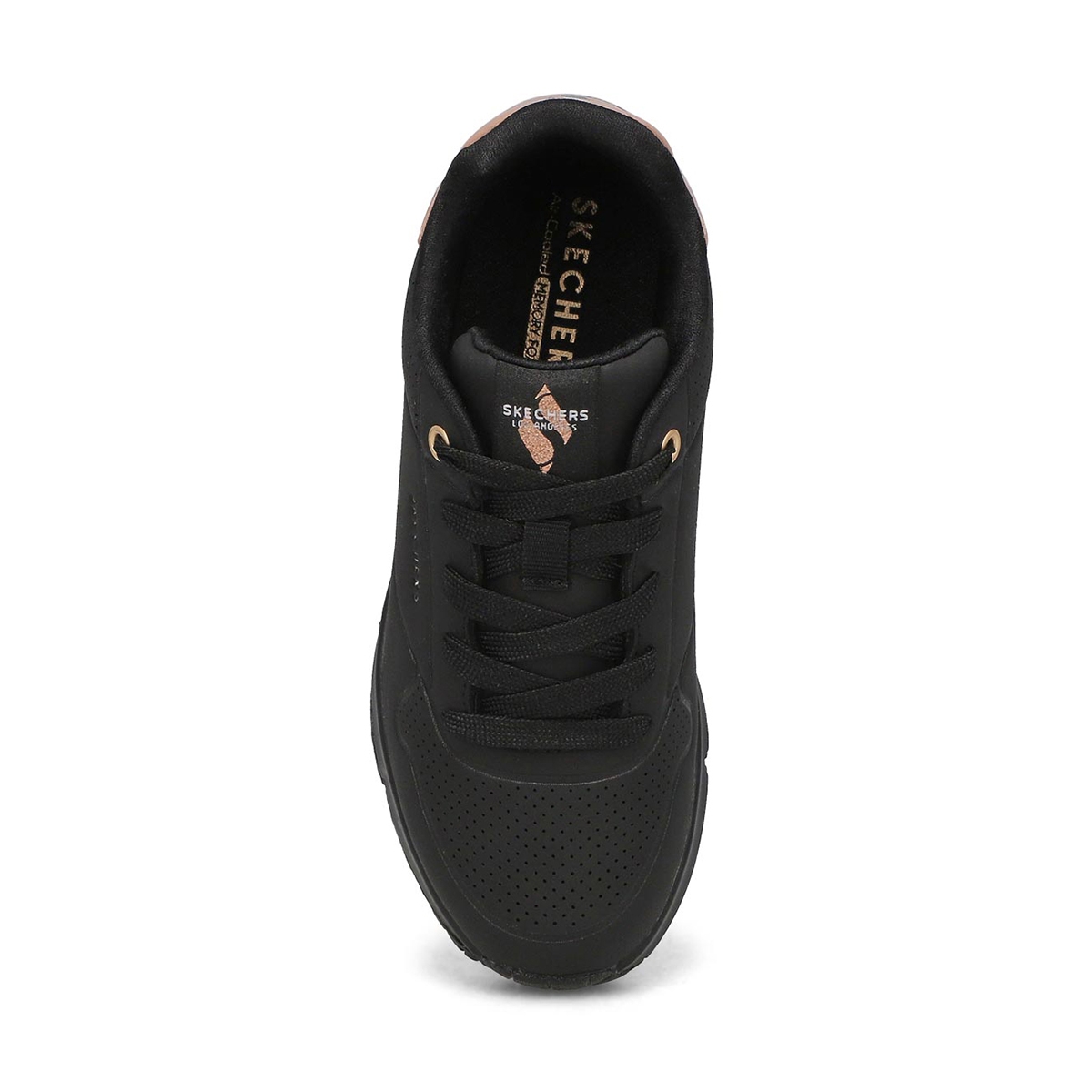 Girls' Uno Gen 1 Shimmer Away Sneaker - Black