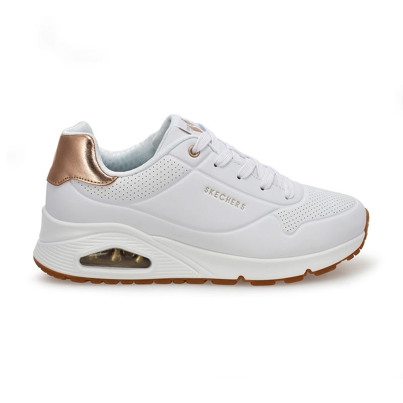Girls' Uno Gen 1 Shimmer Away Sneaker - White