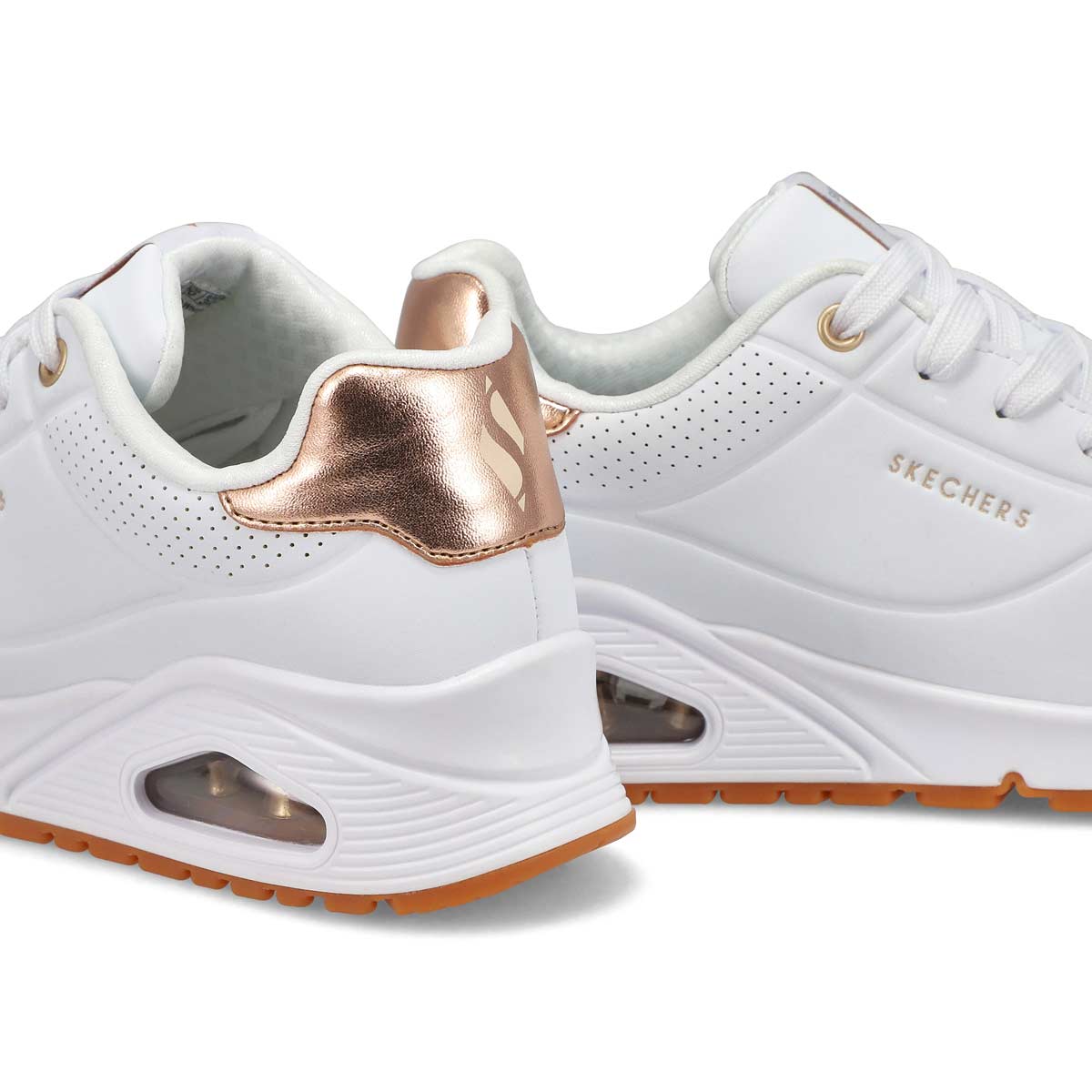 Girls' Uno Gen 1 Shimmer Away Sneaker - White